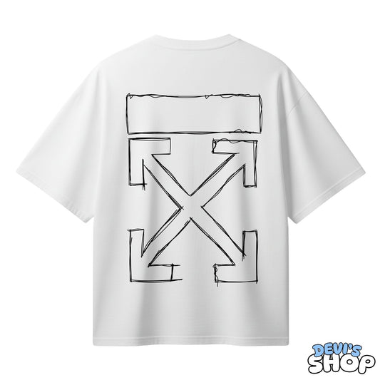 Playera Off White