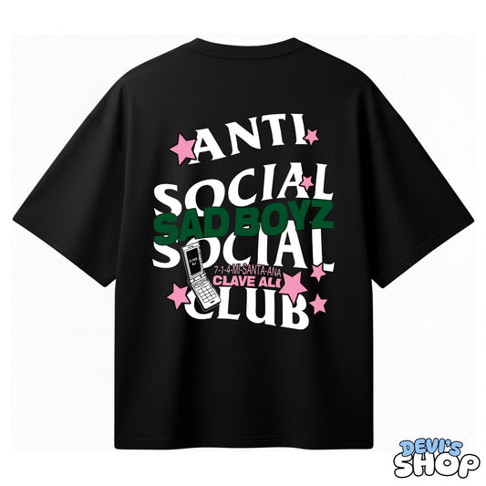 Playera Anti Social Club