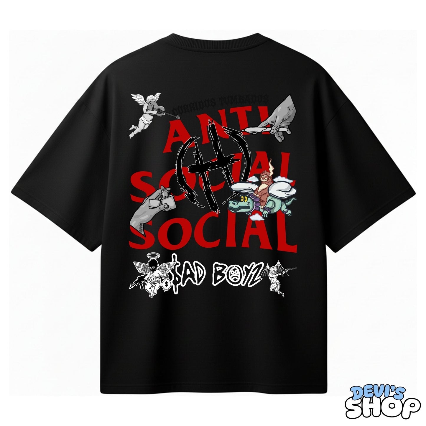 Playera Anti Social Club